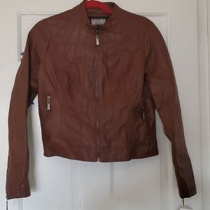 NWT Joanna Gaines Inspired Leather Jacket